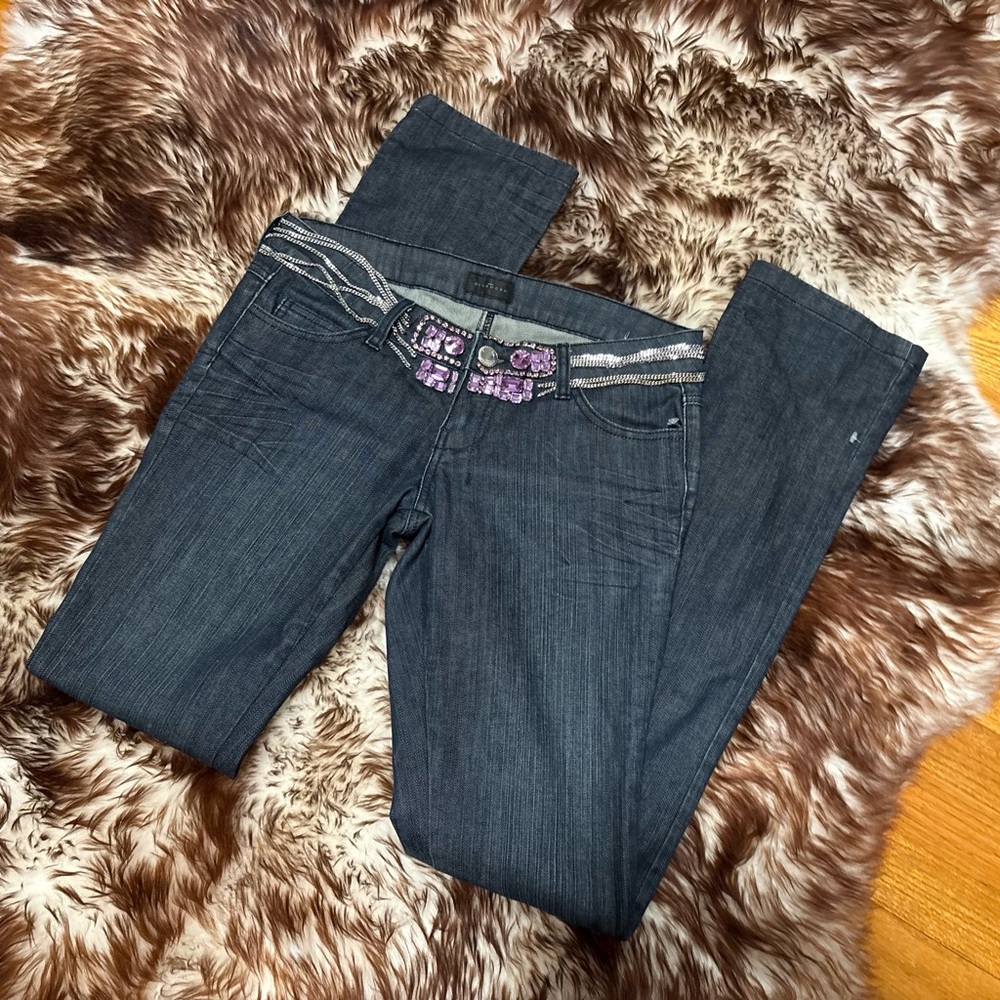 PRICE DROP - Vintage John Richmond Chain Jeans